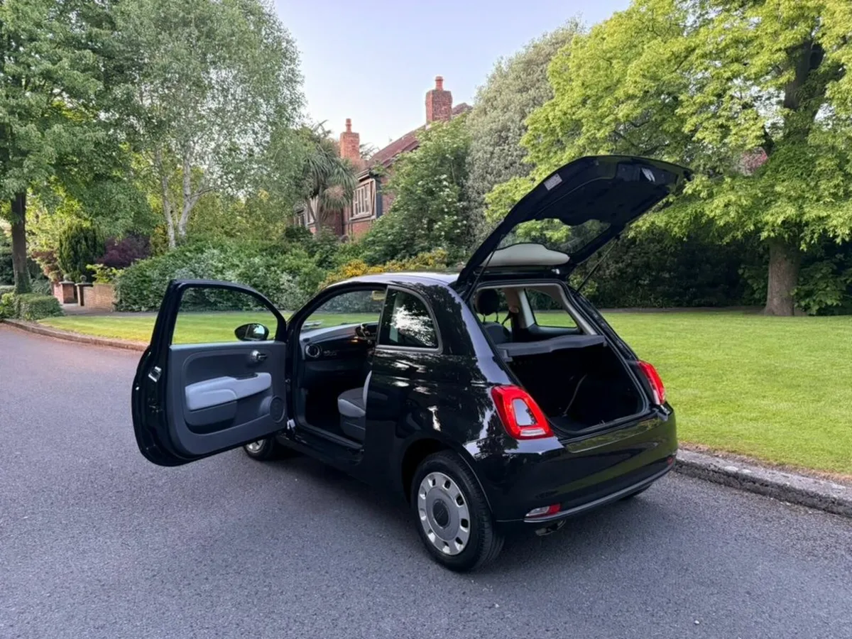 Stunning 162-D- Fiat 500  1.2 ltr Very Low Km - Image 2