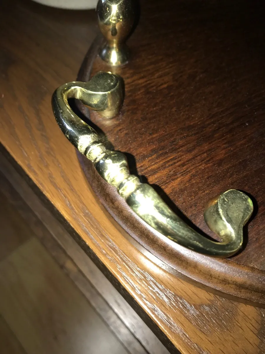 Brass railed gallery tray - Image 4
