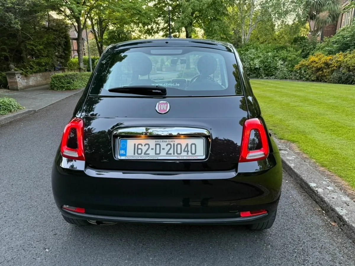 Stunning 162-D- Fiat 500  1.2 ltr Very Low Km - Image 3