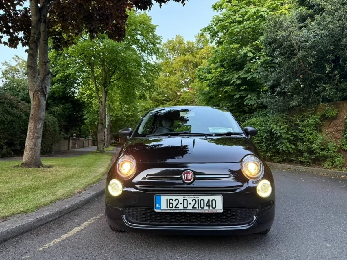 Stunning 162-D- Fiat 500  1.2 ltr Very Low Km - Image 4