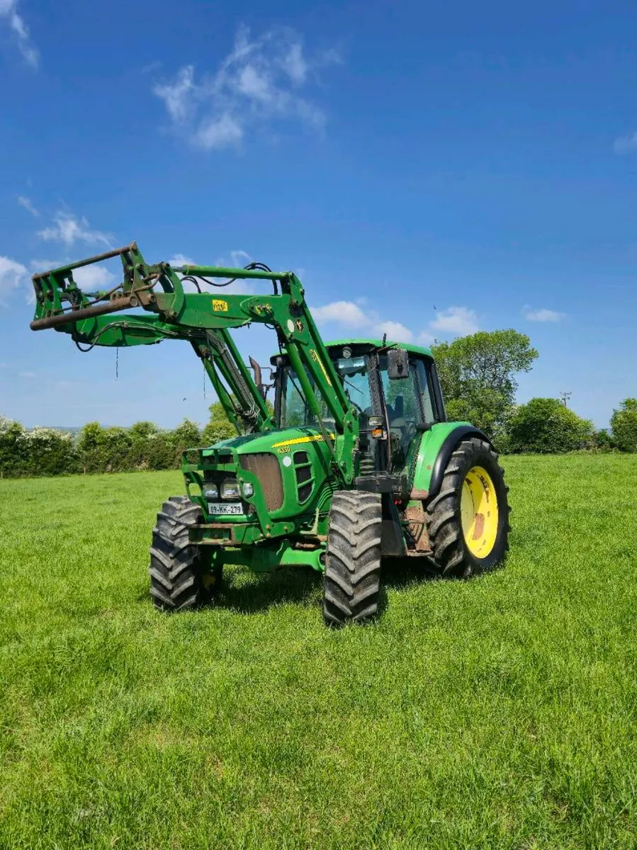 John Deere 6330 with front loader - Image 1