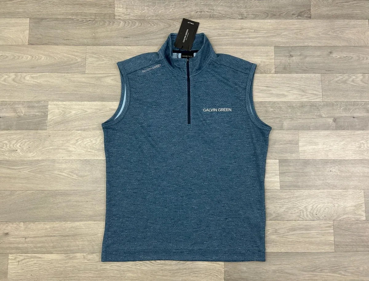 NEW Galvin Green Half Zip Golf Vest Mens Large - Image 1