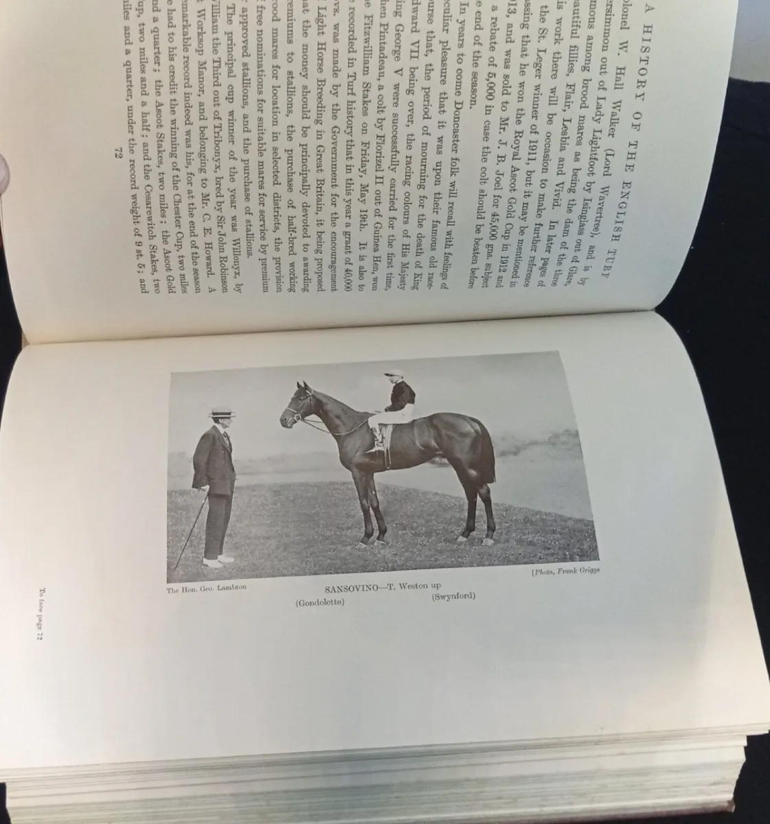 Rare books: A History of the English Turf - Image 3