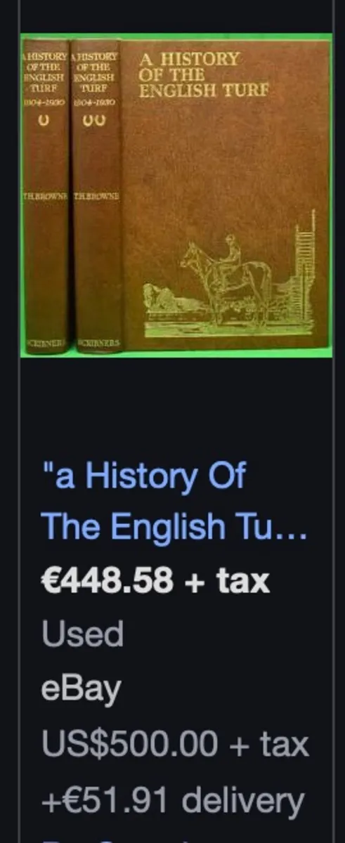 Rare books: A History of the English Turf - Image 4