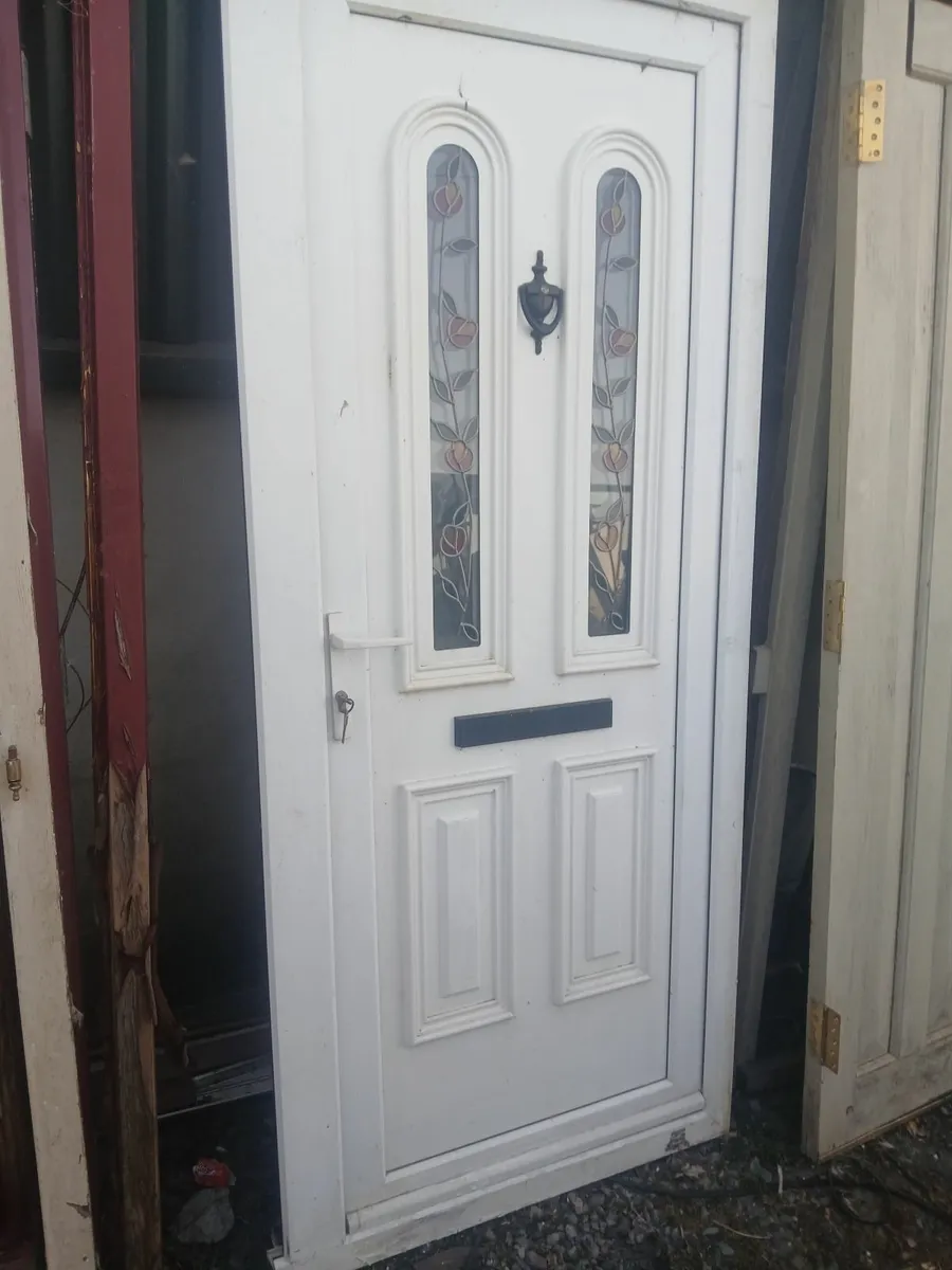 Pvc door and frame
