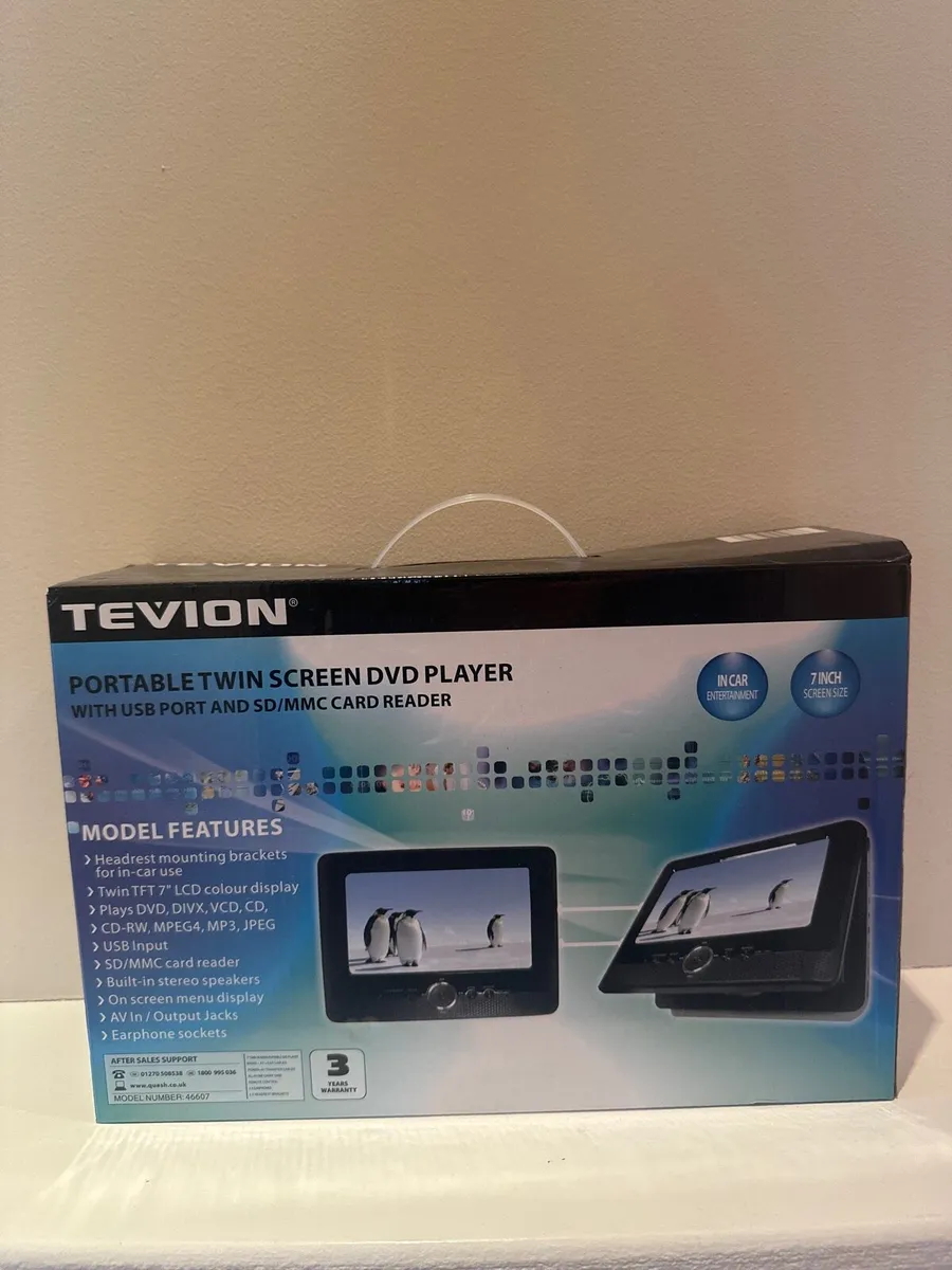 Tevion portable dvd player - Image 1