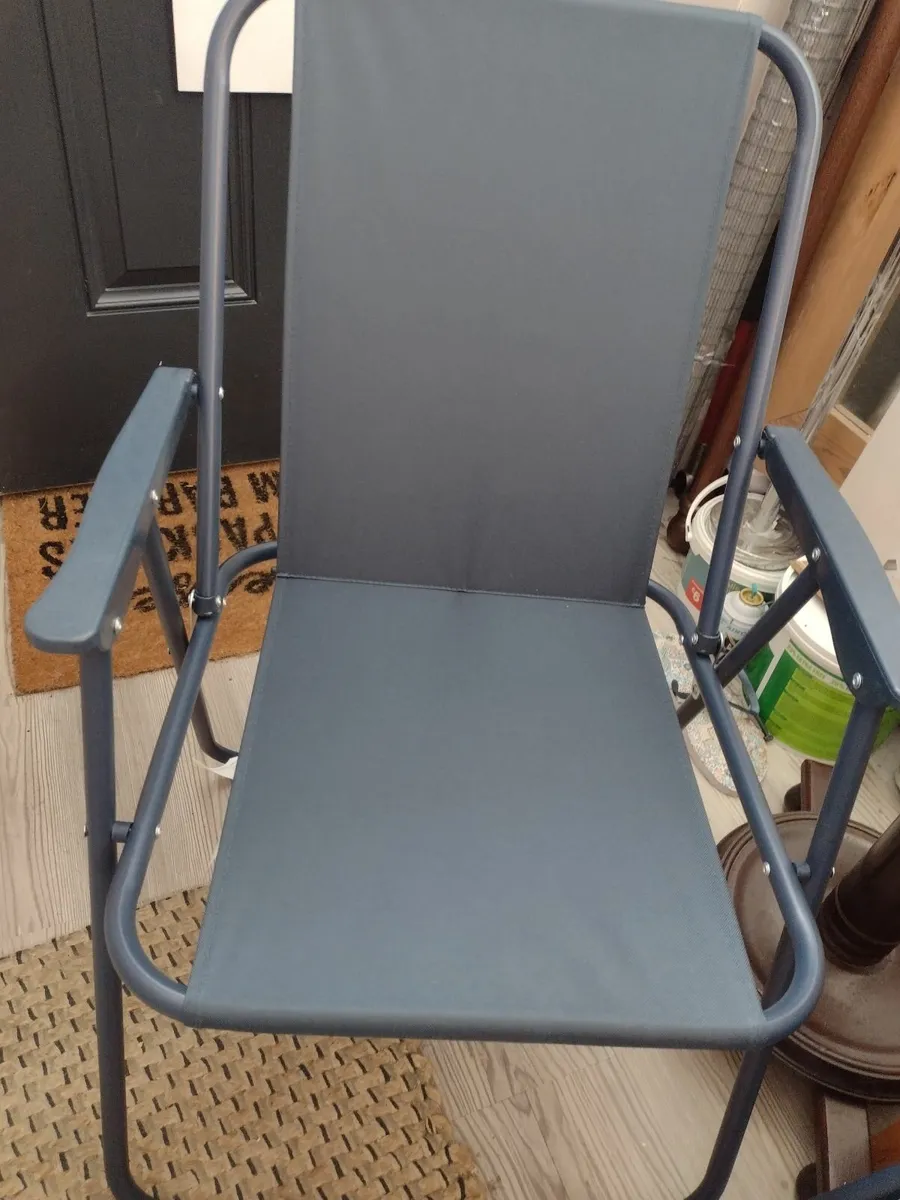 New foldup garden/patio chairs with armrests - Image 4