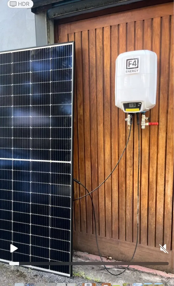Solar PV Panel Water heater - Image 4