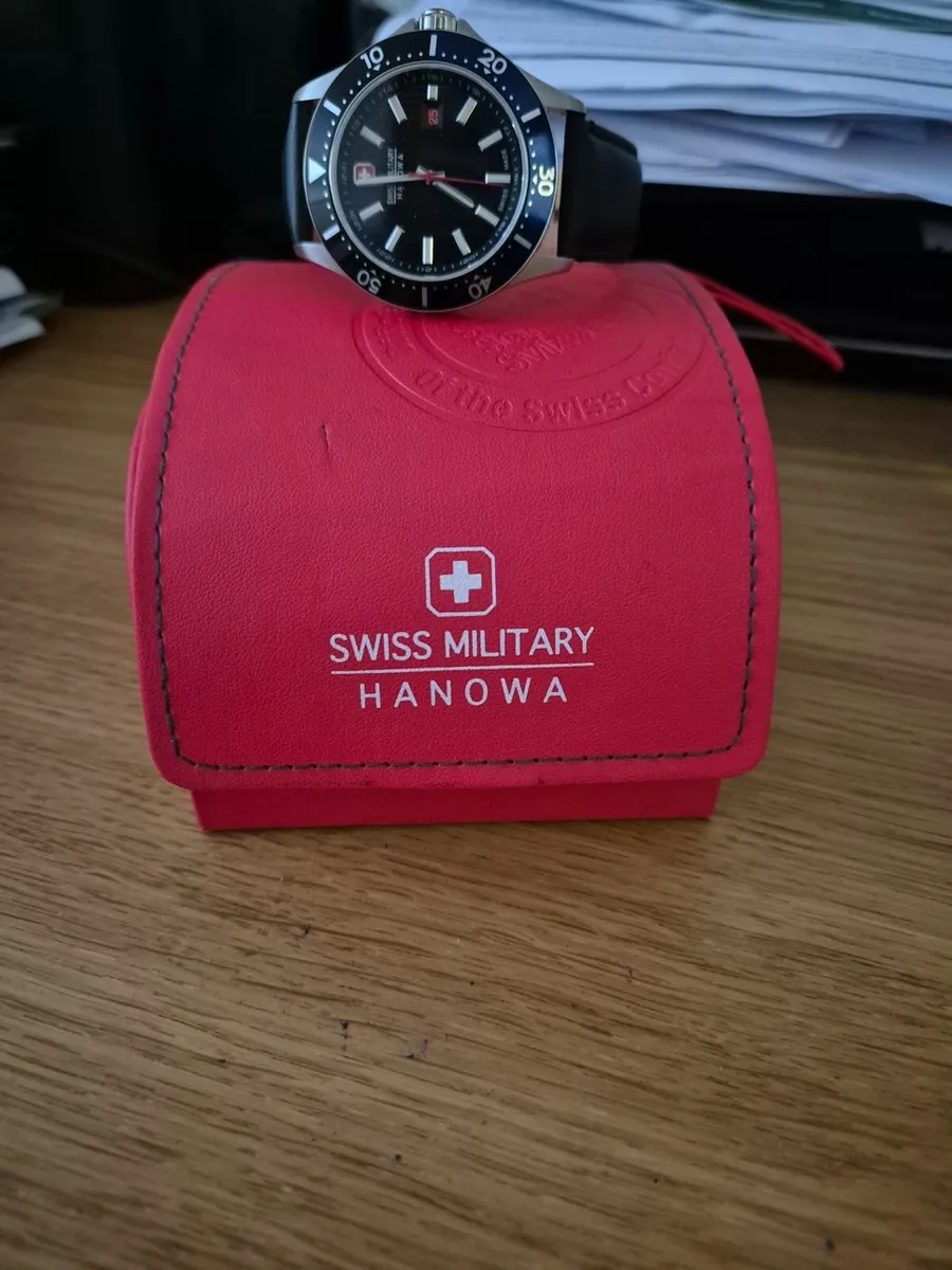Swiss Hanova Military Watch - Image 3