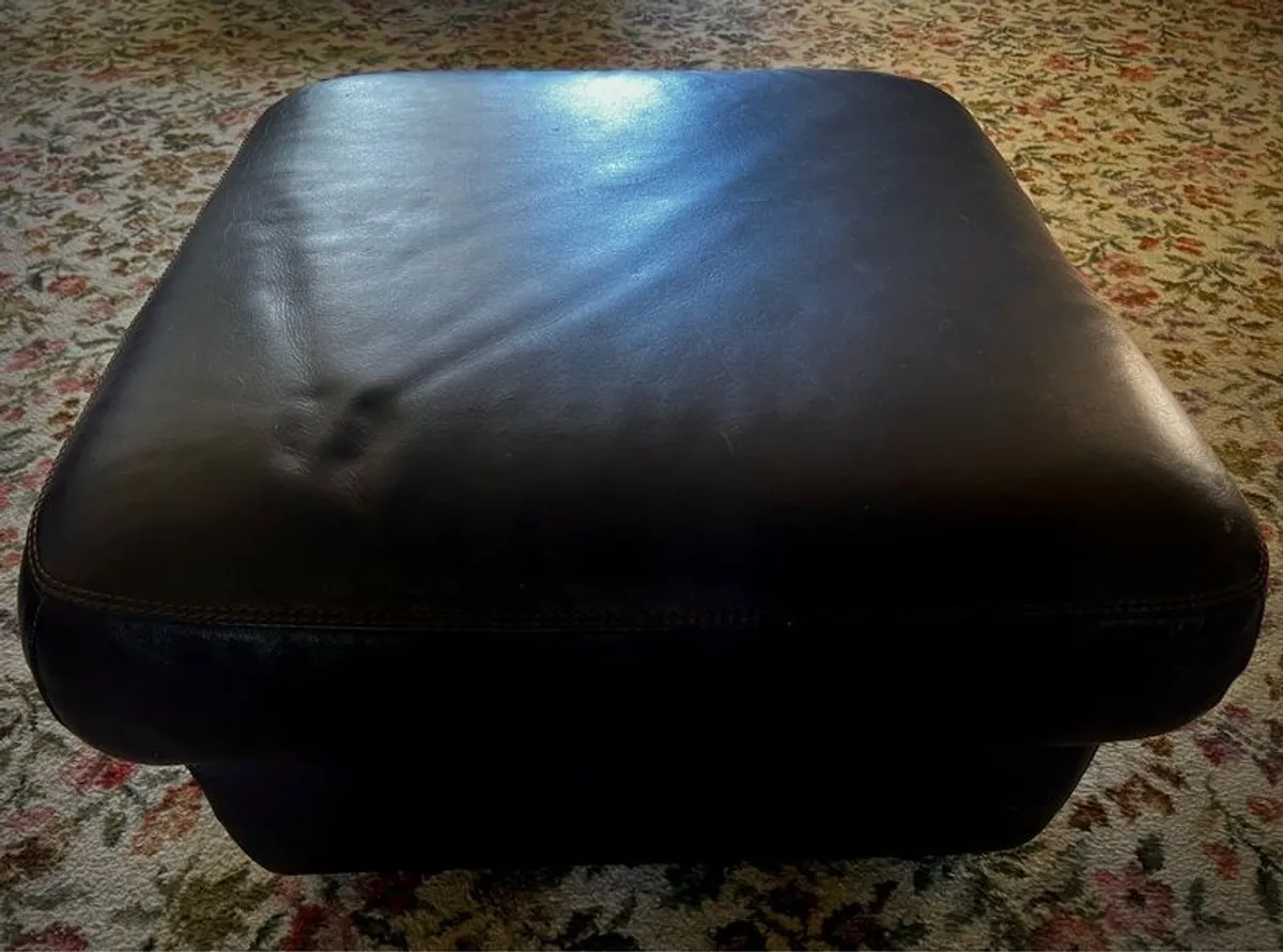 Luxury Leather 3-piece Suite - Image 4