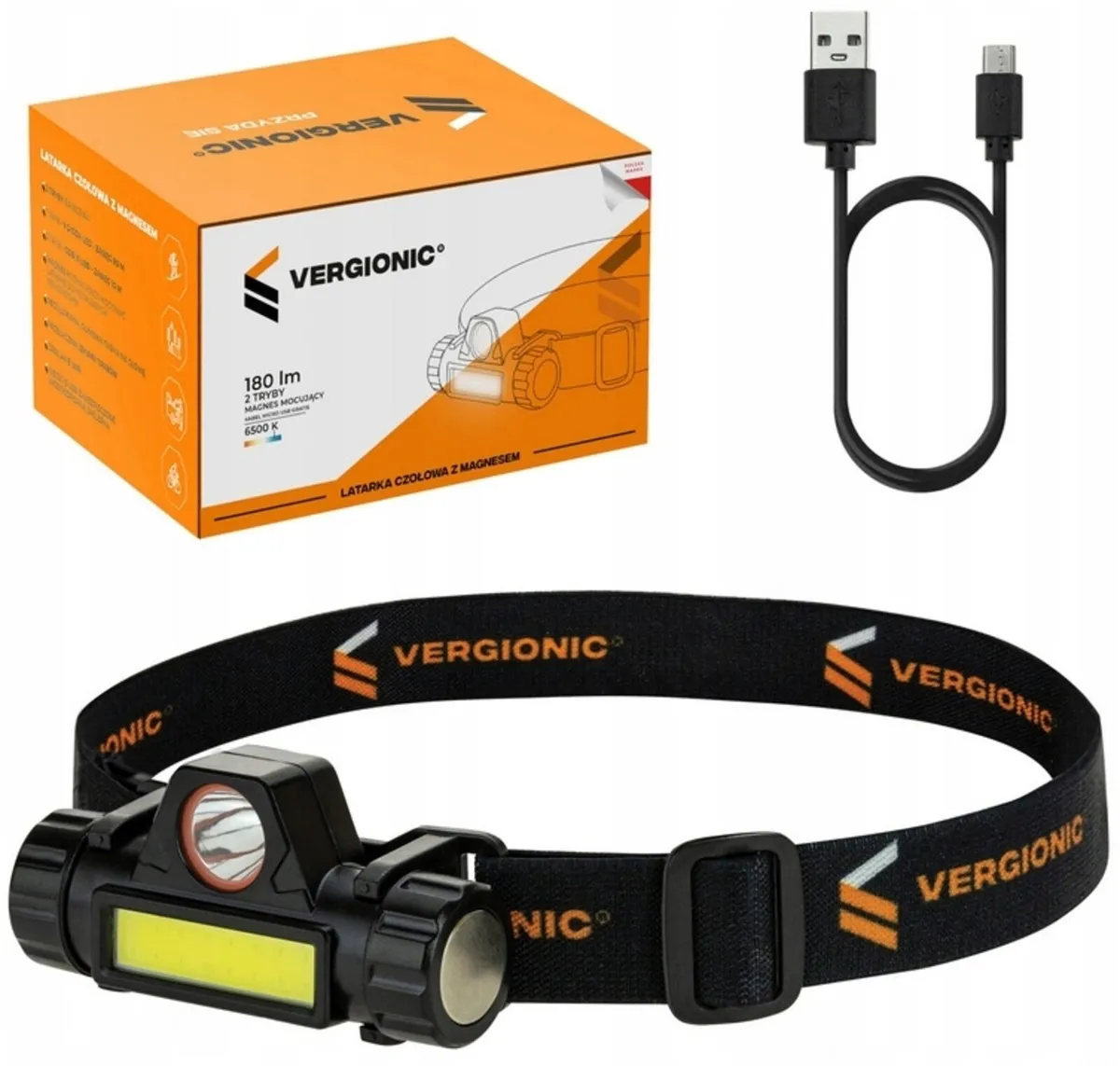 Magnetic headlight 4 in 1 - Image 1