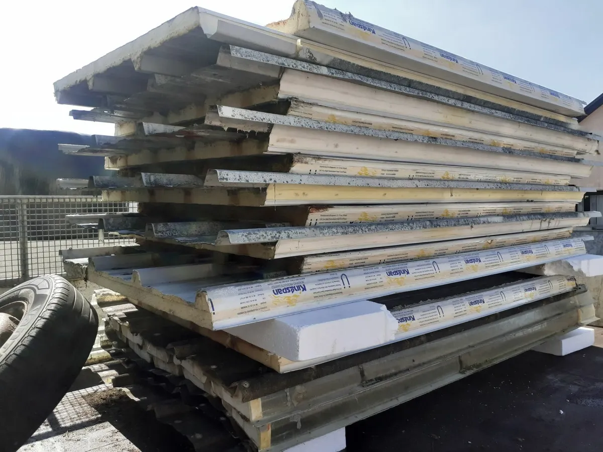 Insulated Galvanise Sheeting - Image 1