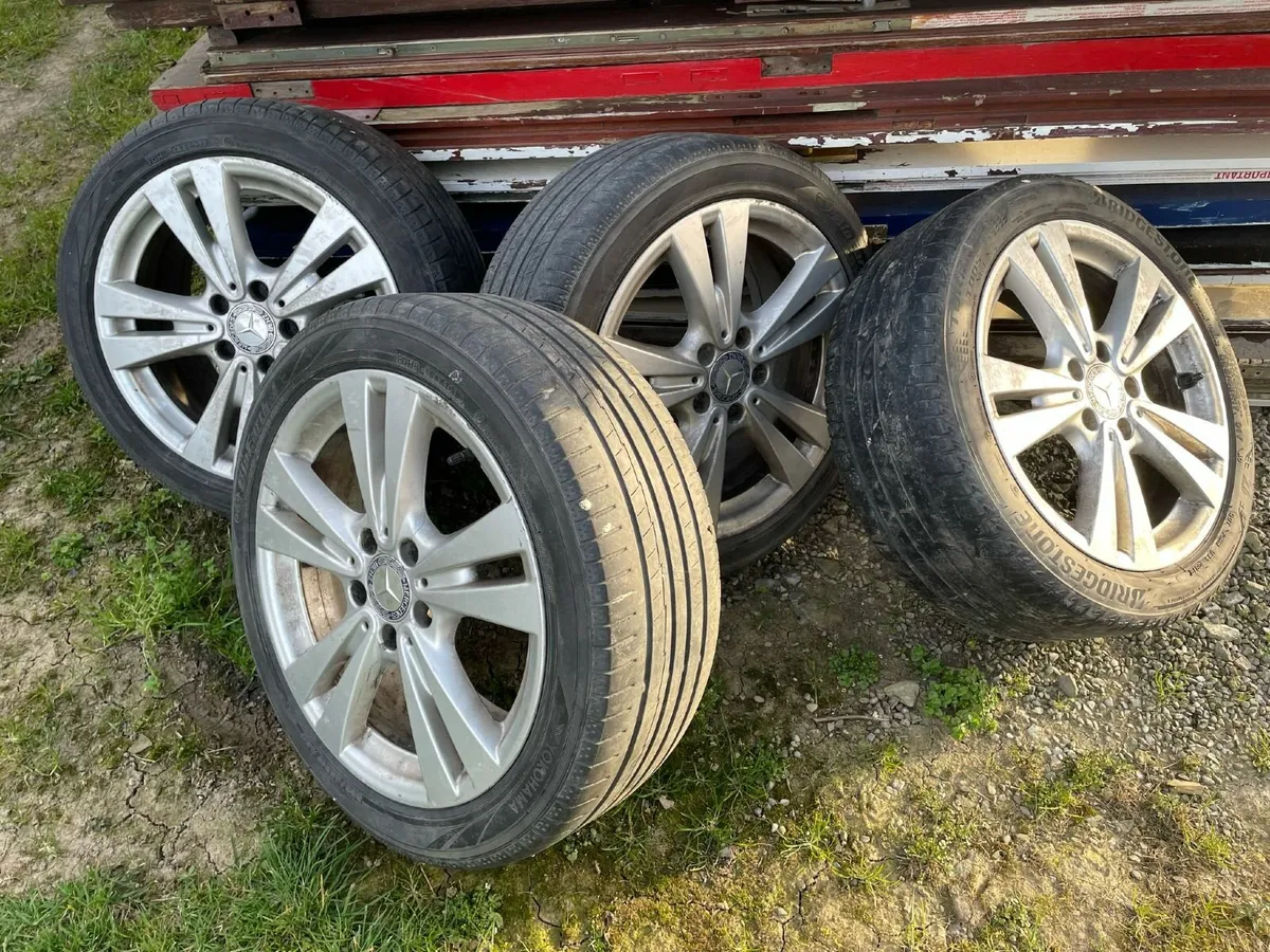 Mercedes Alloy Wheels - Image 1