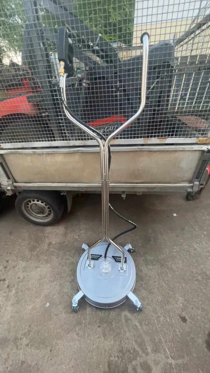 Unused 20” stainless steel surface washer (2 of) - Image 1