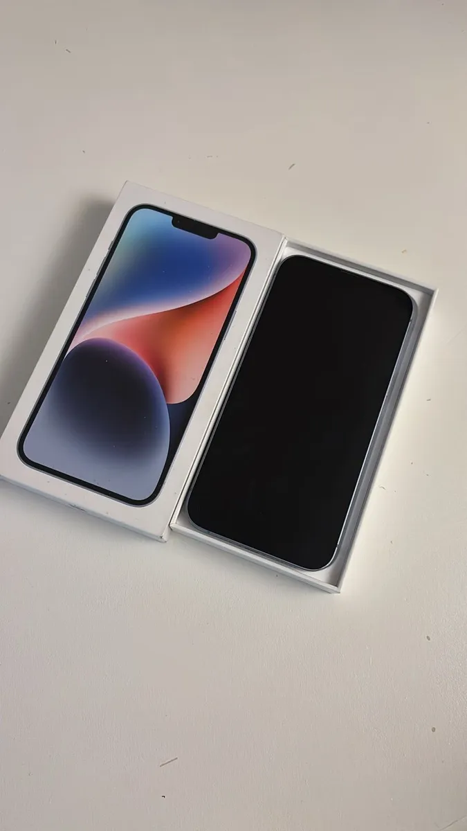 iPhone 14 Plus sim free 128GB Blue with box - Image 4
