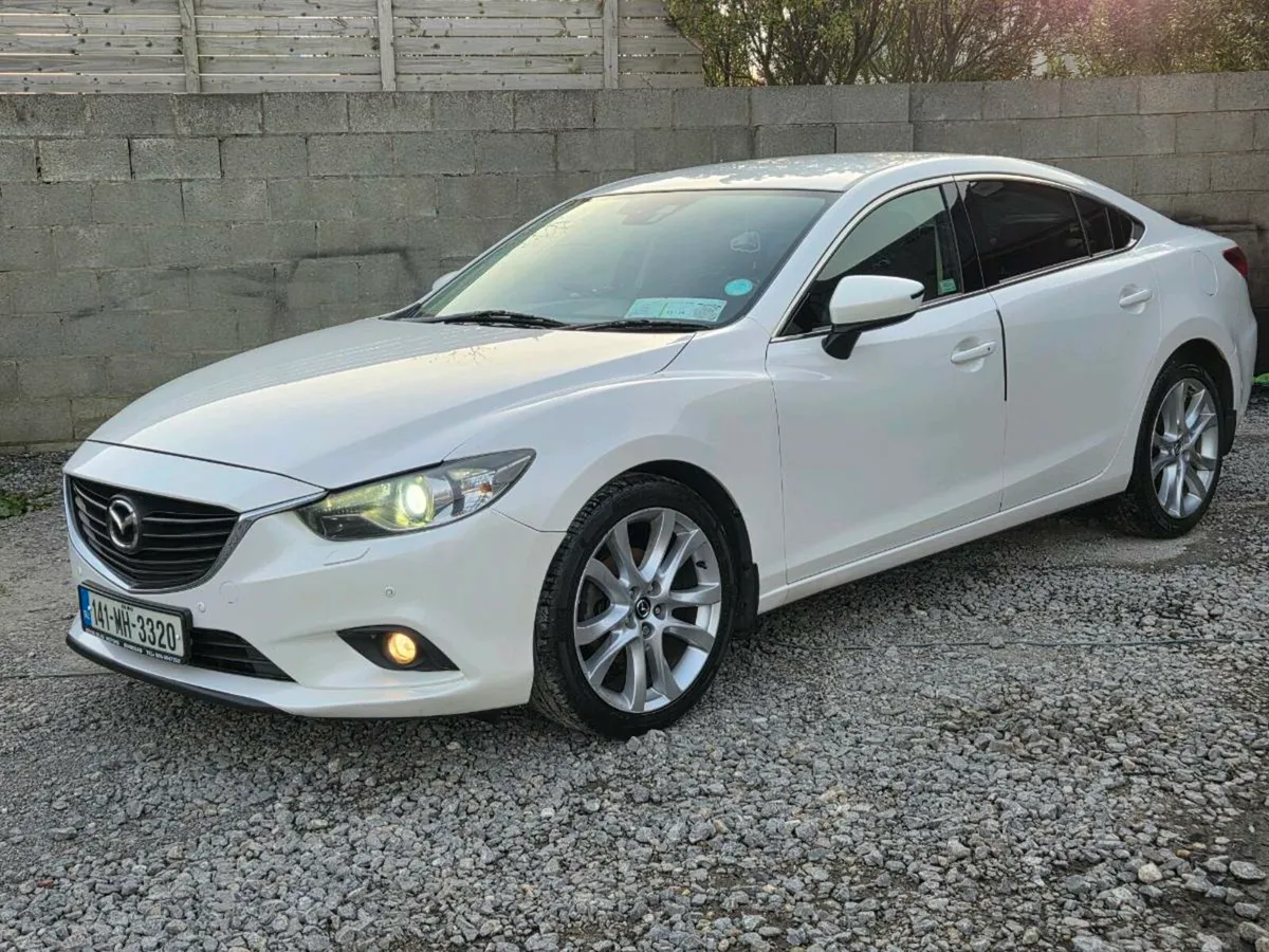Mazda 6 2014 turbo diesel nct&tax high spec €4900 - Image 1