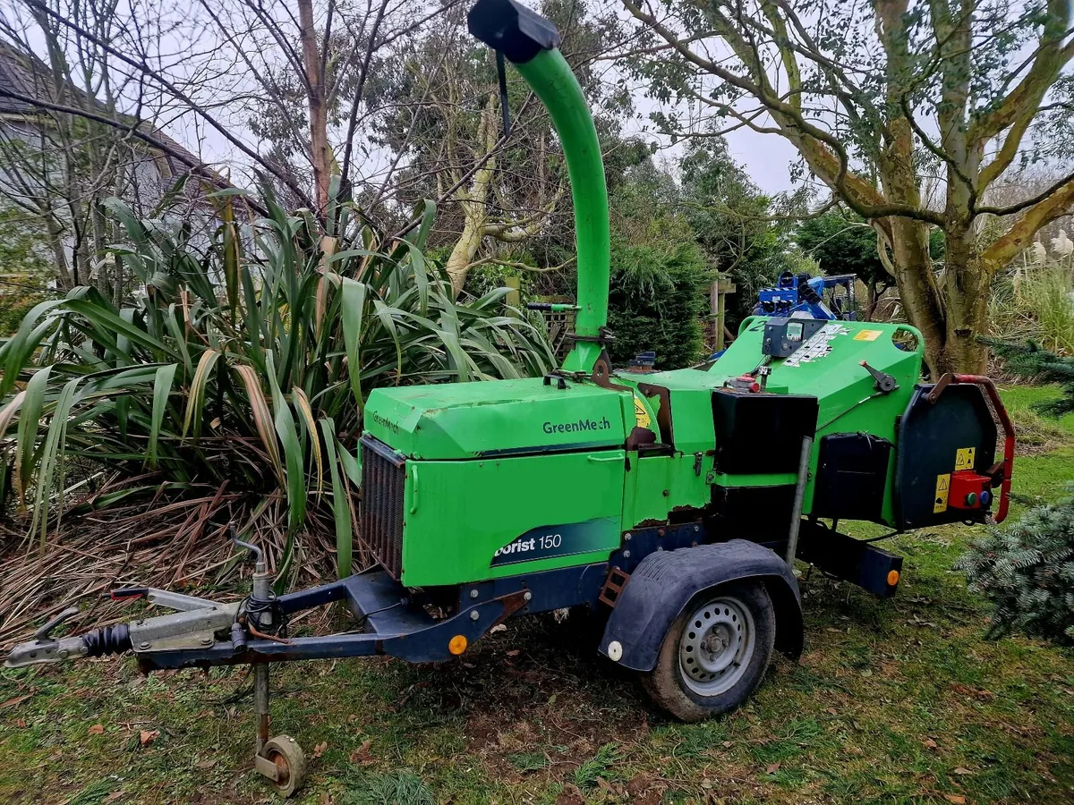 2018 Greenmech 150 woodchipper wood chipper