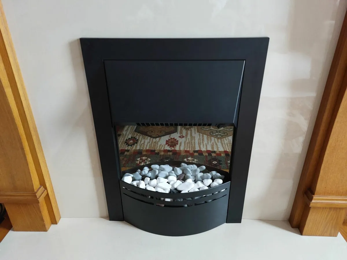 Electric fire, hearth and surround fireplace - Image 4