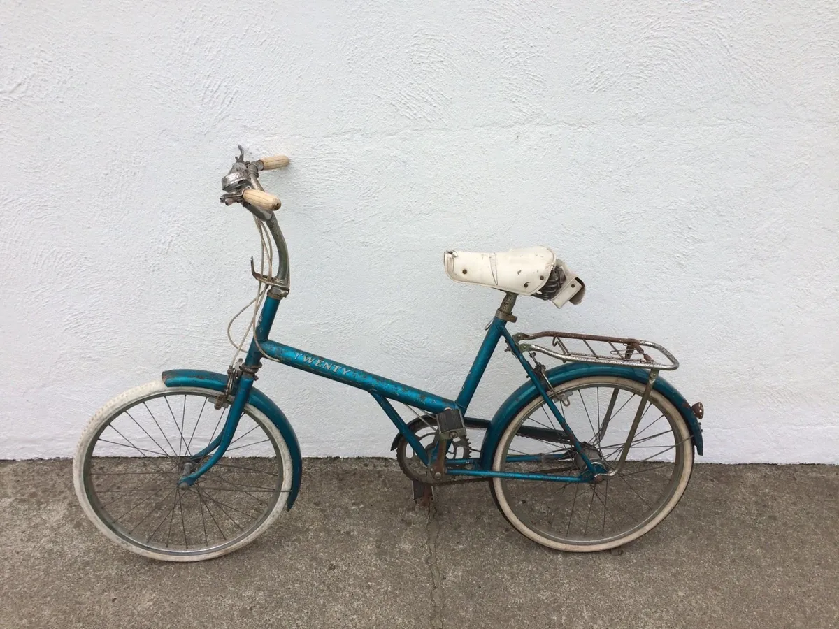 Vintage Triumph Twenty Bicycle for Sale - Image 1