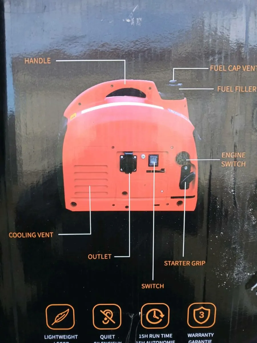 New super silent petrol generator - Image 2