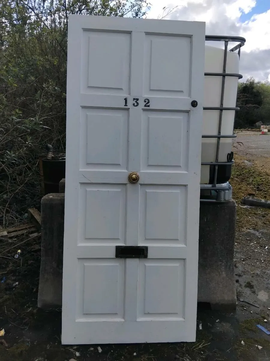 Teak door - Image 1