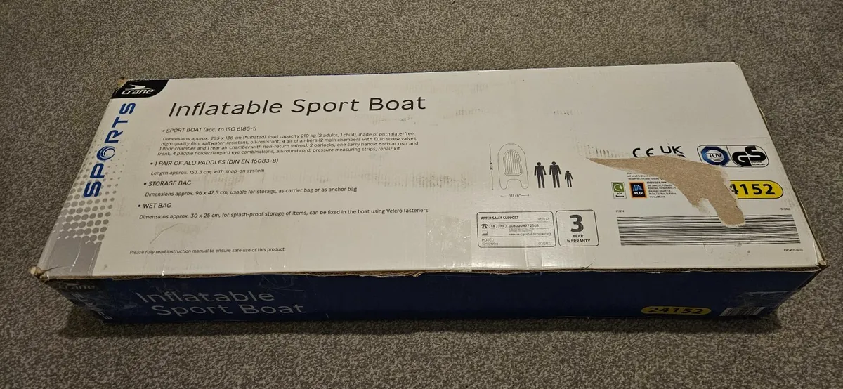 Crane Inflatable Sports Boat - Image 4