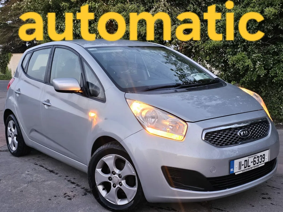 Kia venga automatic very low miles €3650 no offer - Image 1