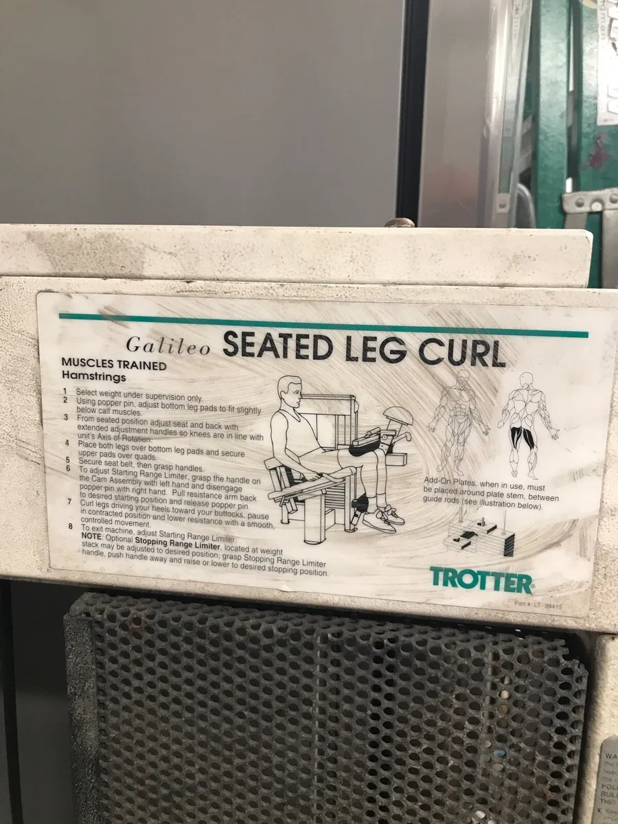 Seated Leg Machine - Image 2