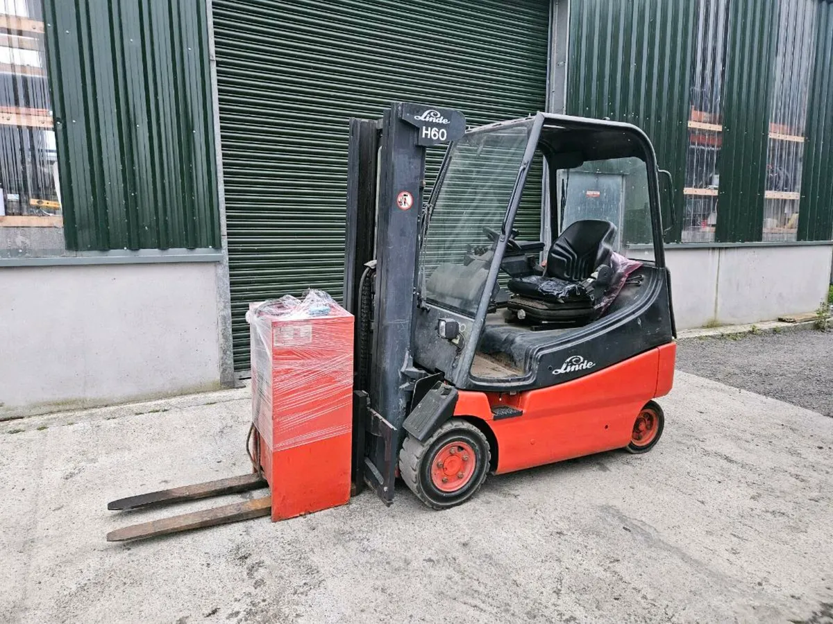 Linde electric 2 ton forklift - Image 1
