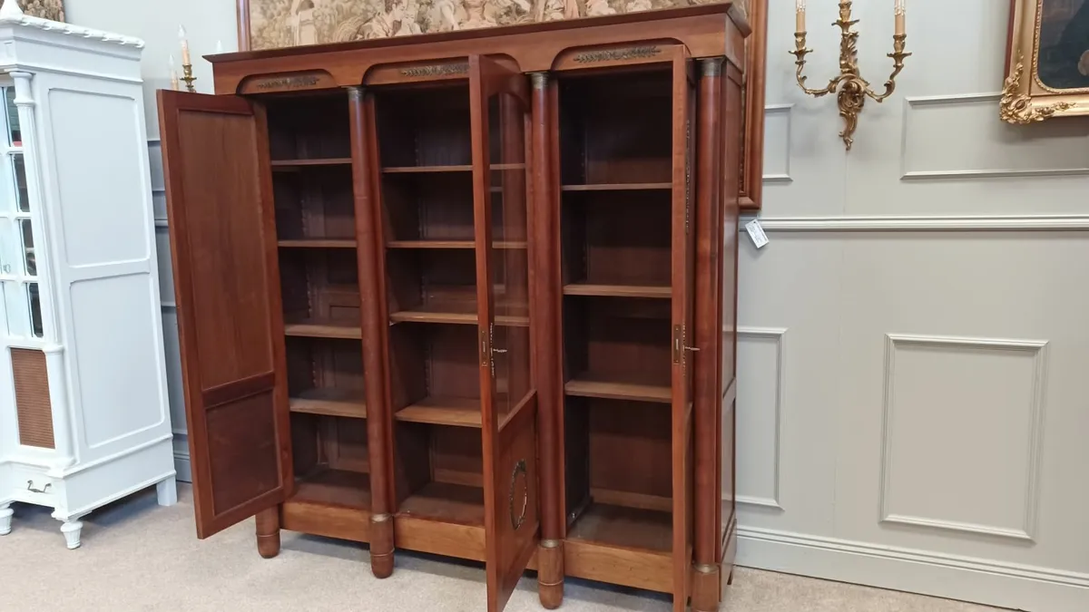 Large Empire library / bookcase - Image 2