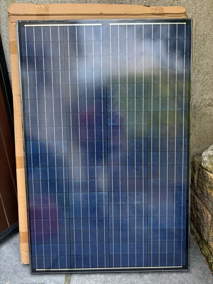 110W 12V new Solar panel with cable an controller - Image 1