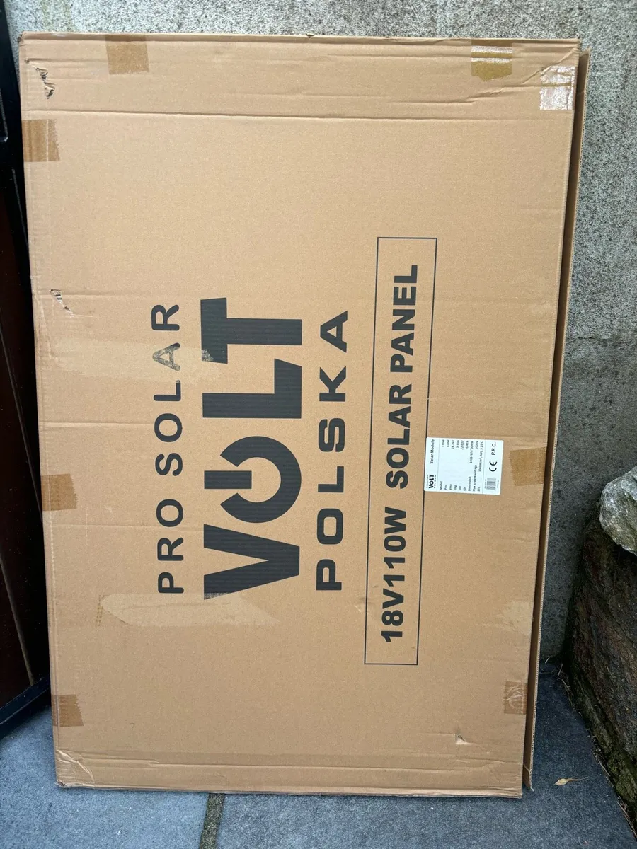 110W 12V new Solar panel with cable an controller - Image 4