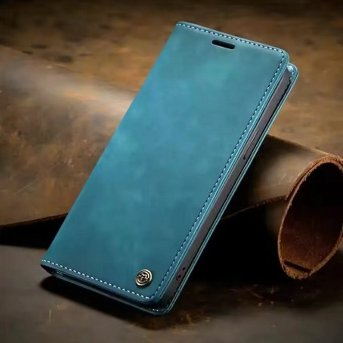 Matte Leather Flip Cover for iPhone 11 Free Post - Image 2