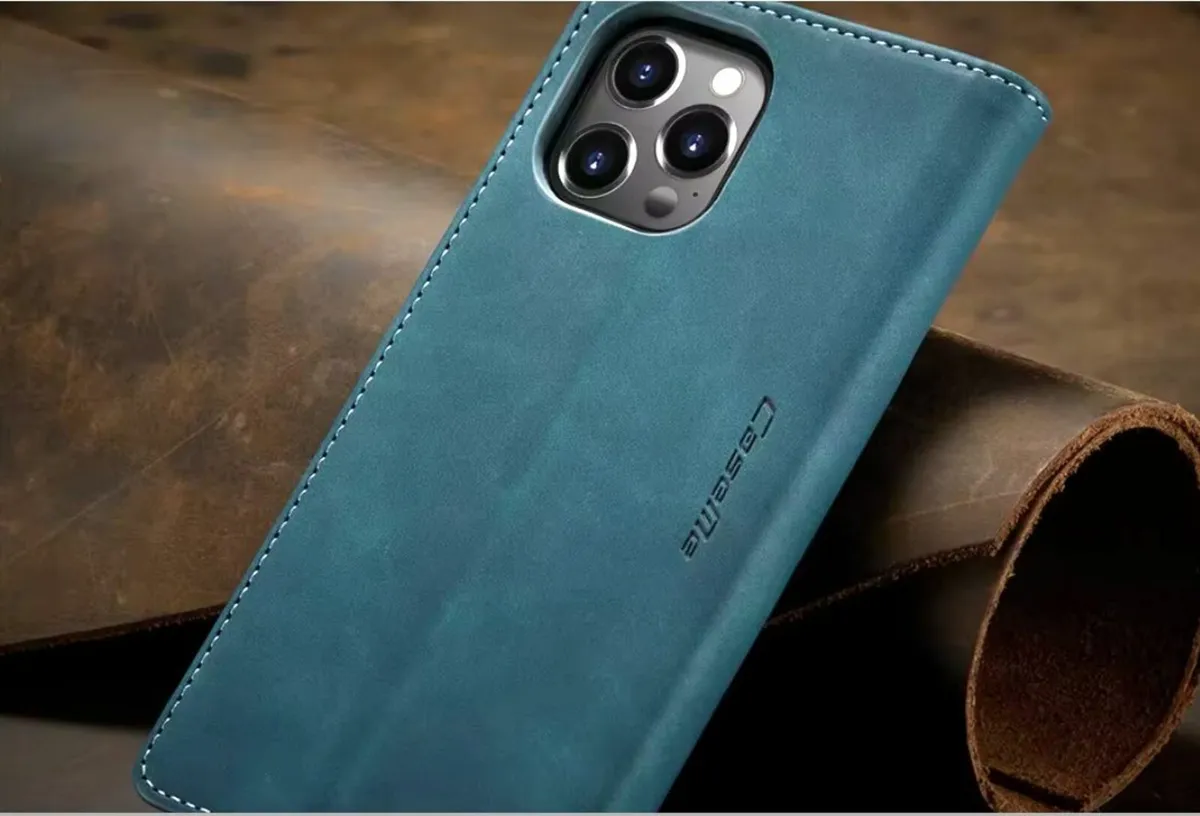 Matte Leather Flip Cover for iPhone 11 Free Post - Image 3
