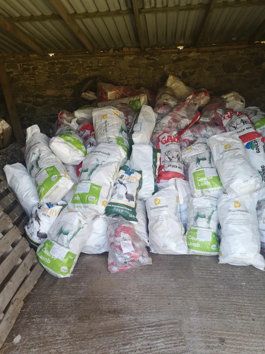 Empty 25 kg meal bag's