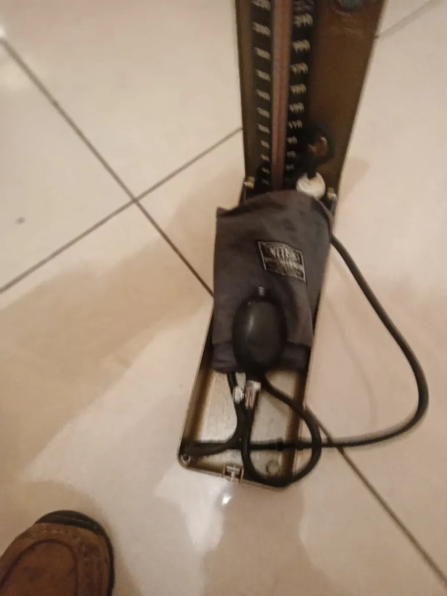 Vintage blood pressure machine