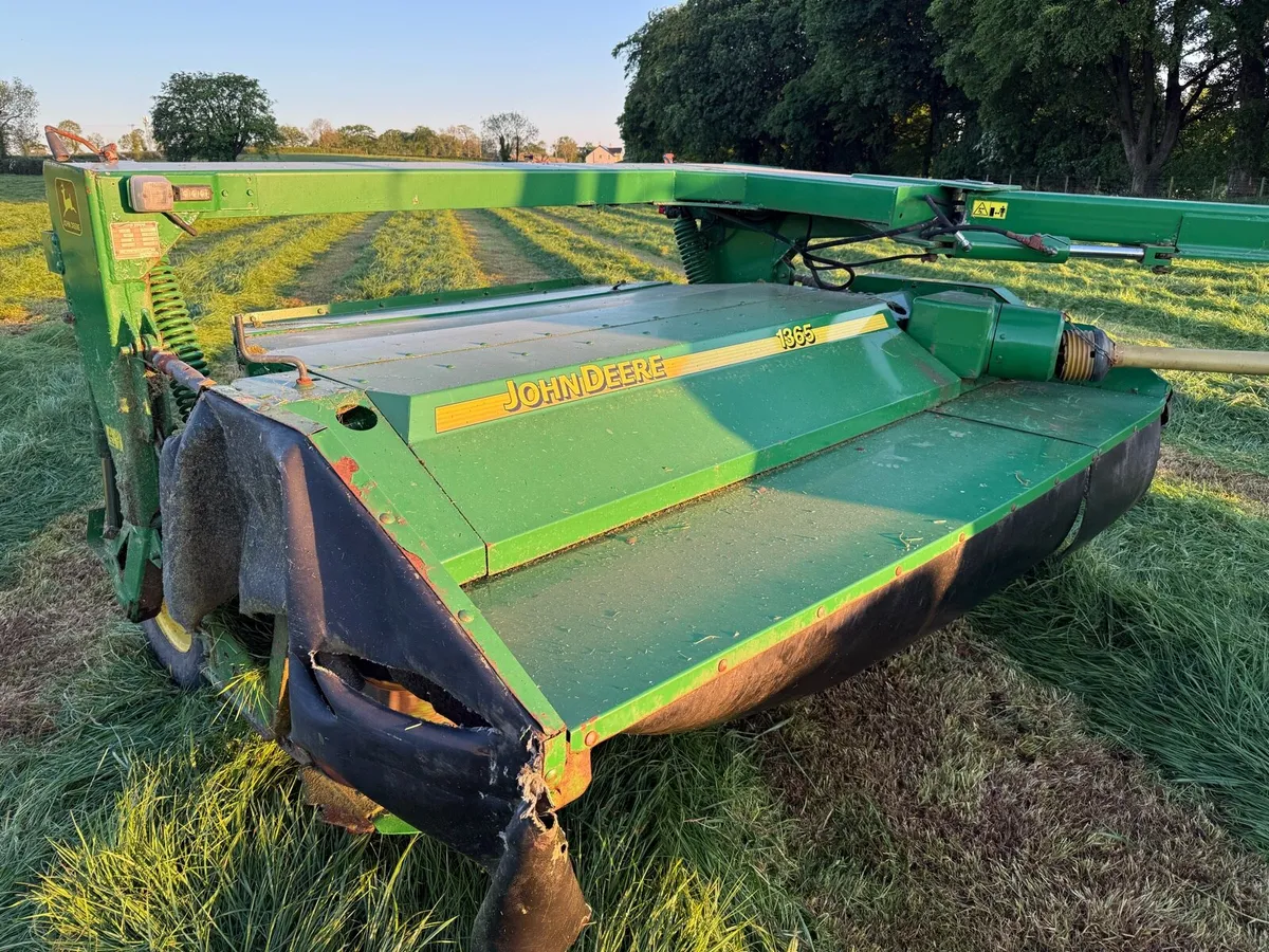 John Deere 1365 mowe - Image 2