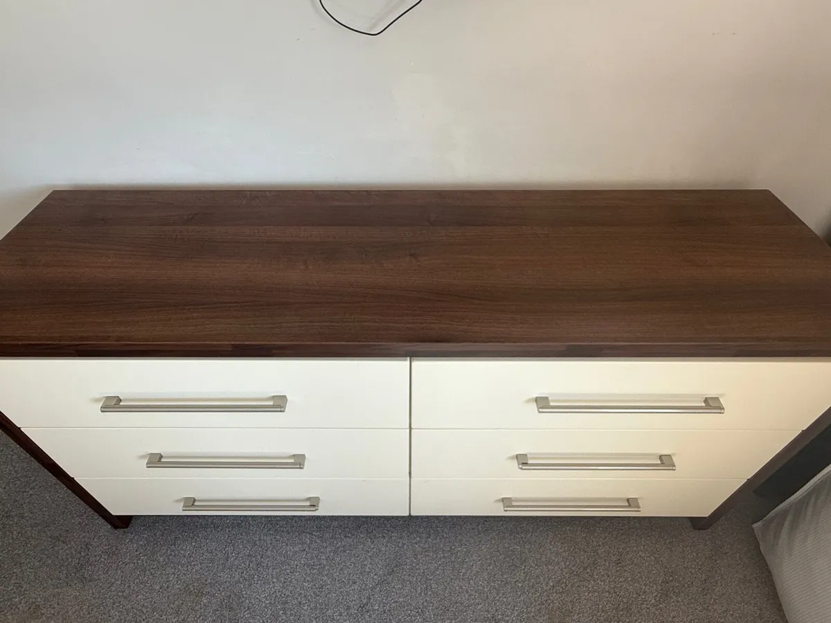 Bed Frame, Two Storage Units - Image 2