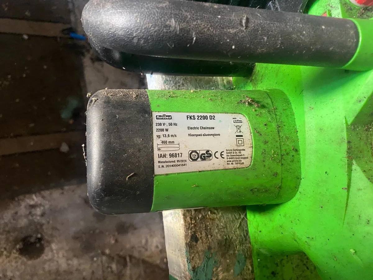 Florabest Electric Chainsaw - Image 2