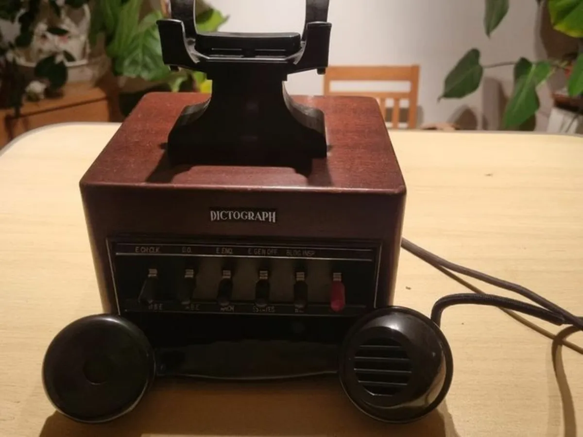 Antique Dictograph Telephone Intercom Substation - Image 2