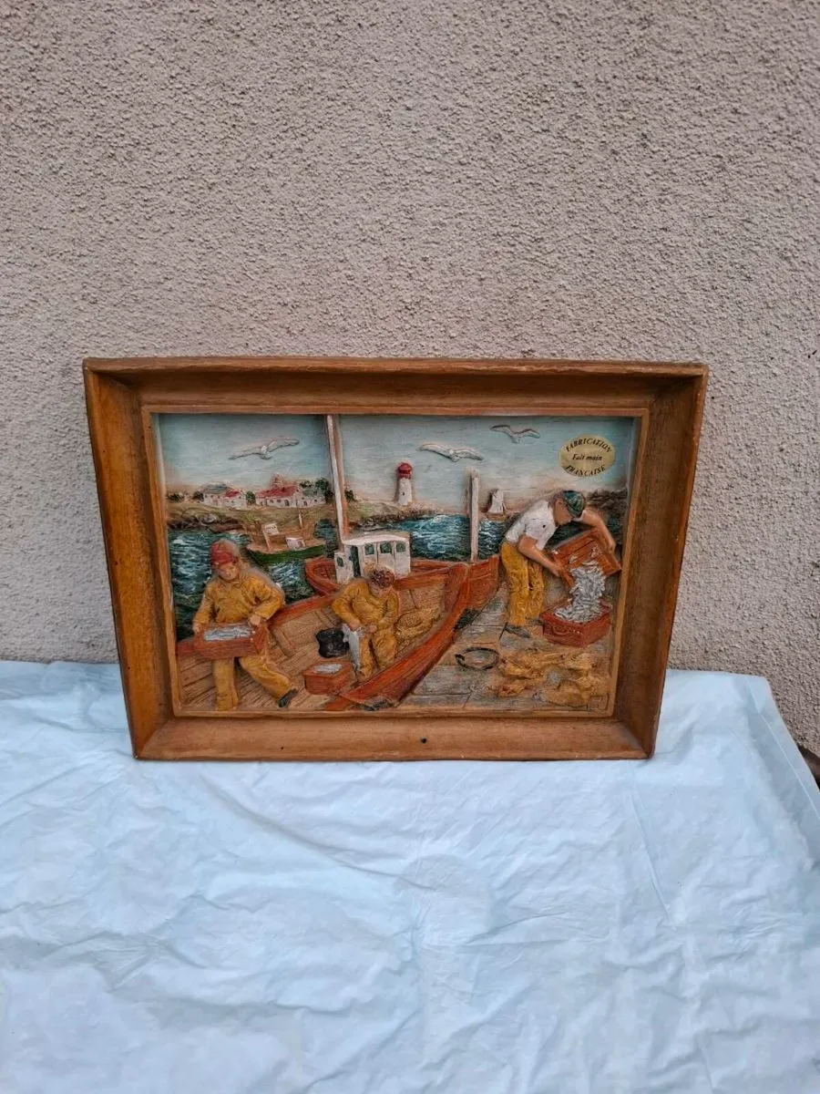 French old carved frame postage possible