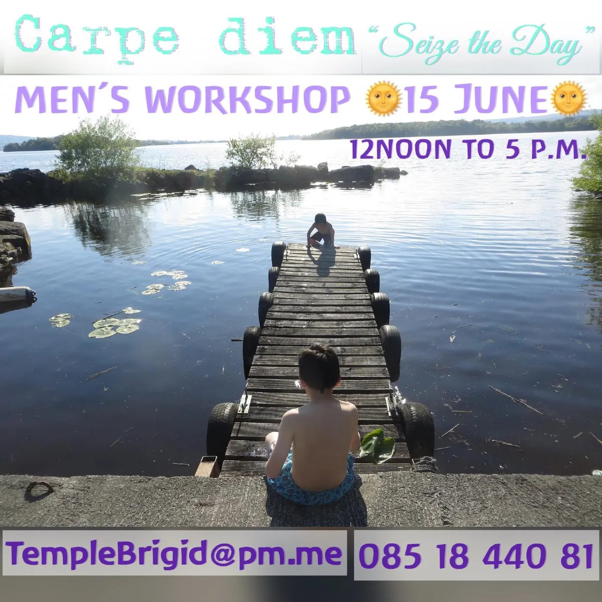 Father's Day Men's Workshop "Carpe Diem" - Image 1