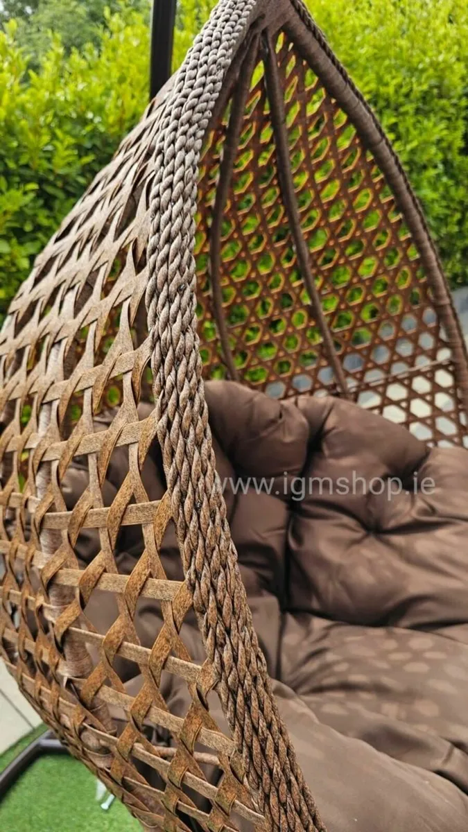 Swing Egg chair Brand new Rattan - Image 3