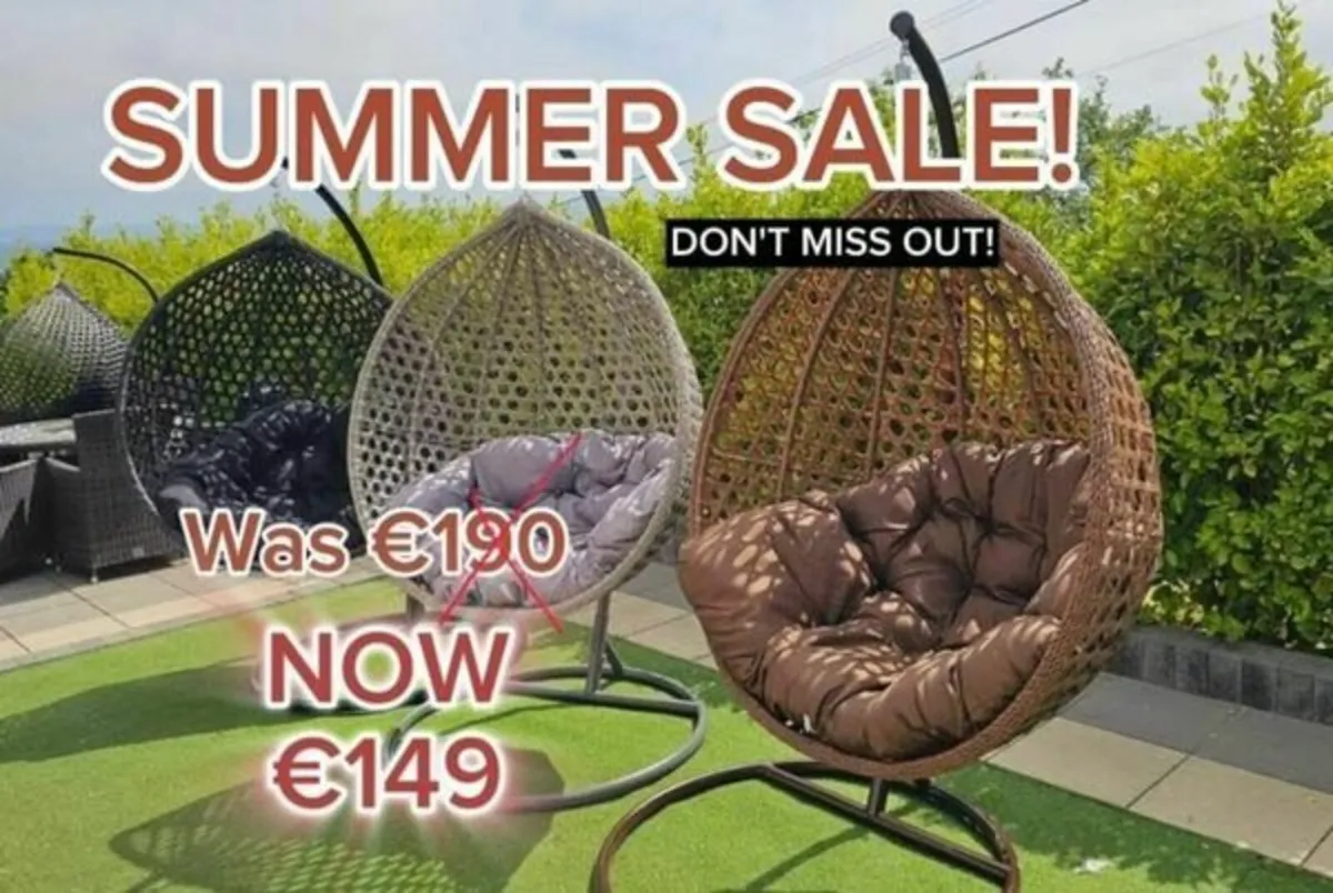 Swing Egg chair Brand new Rattan - Image 4