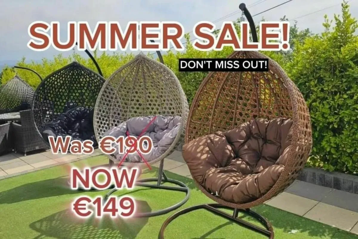 Swing egg chair garden Brand new - Image 3