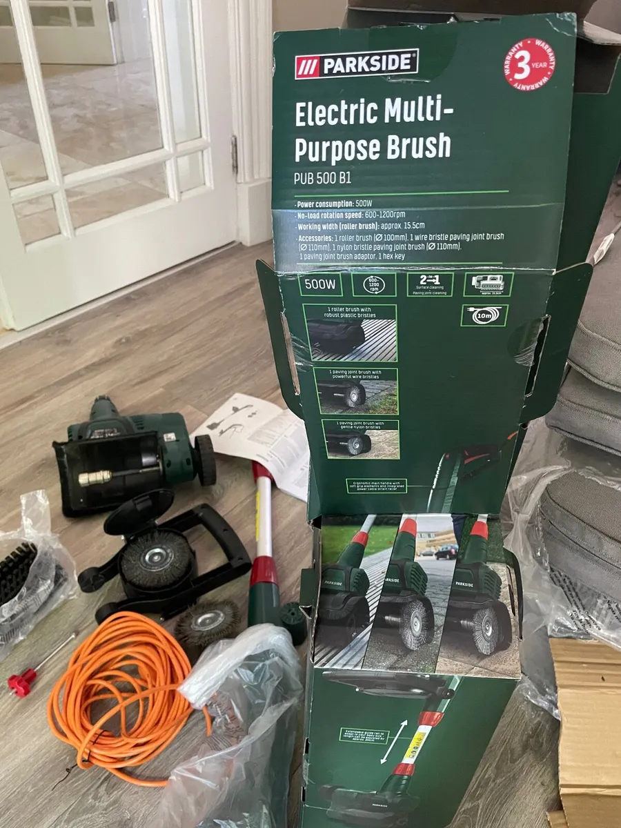 Garden patio electric brush - Image 4