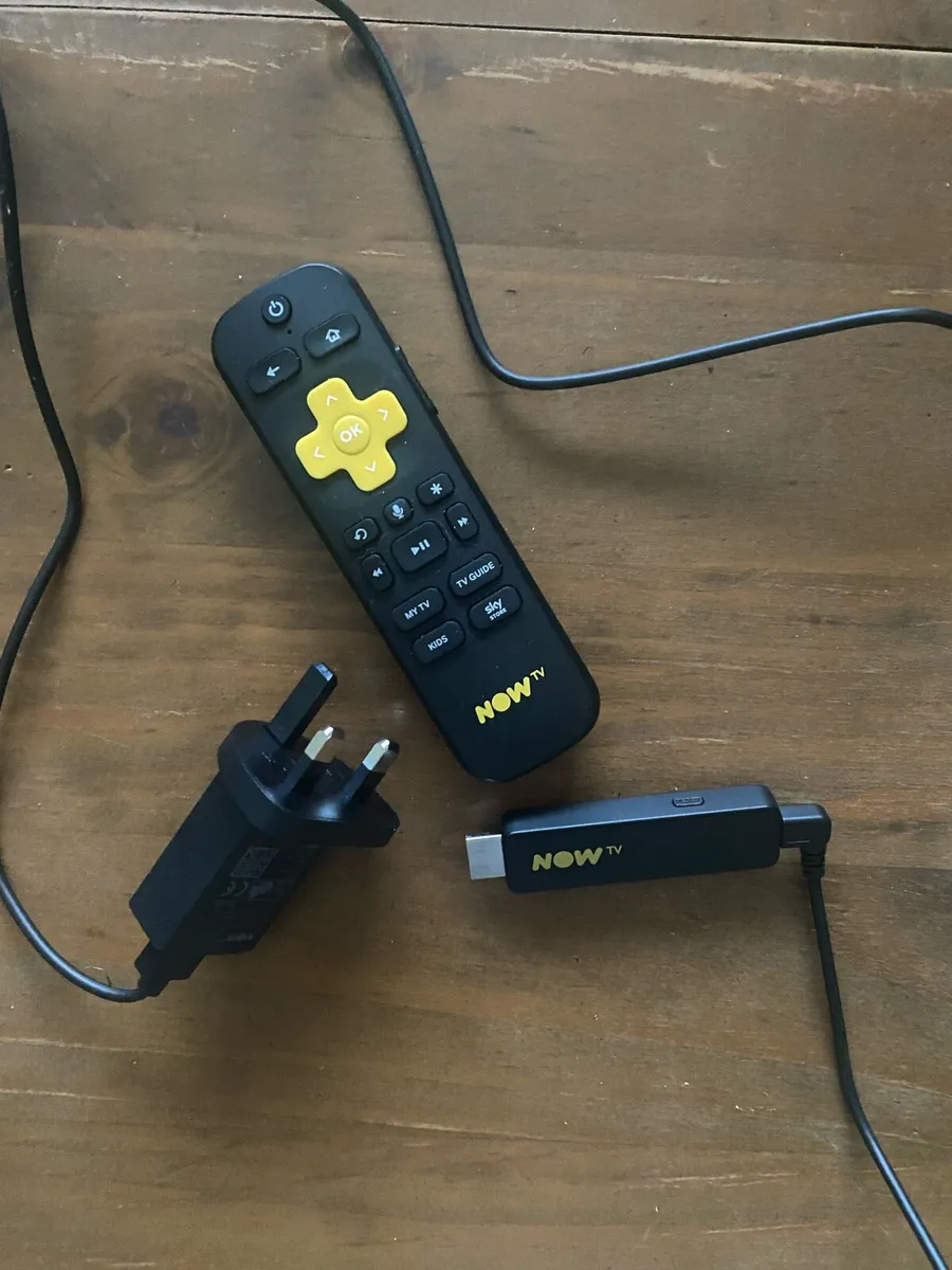 NOW TV dongle and remote - Image 1