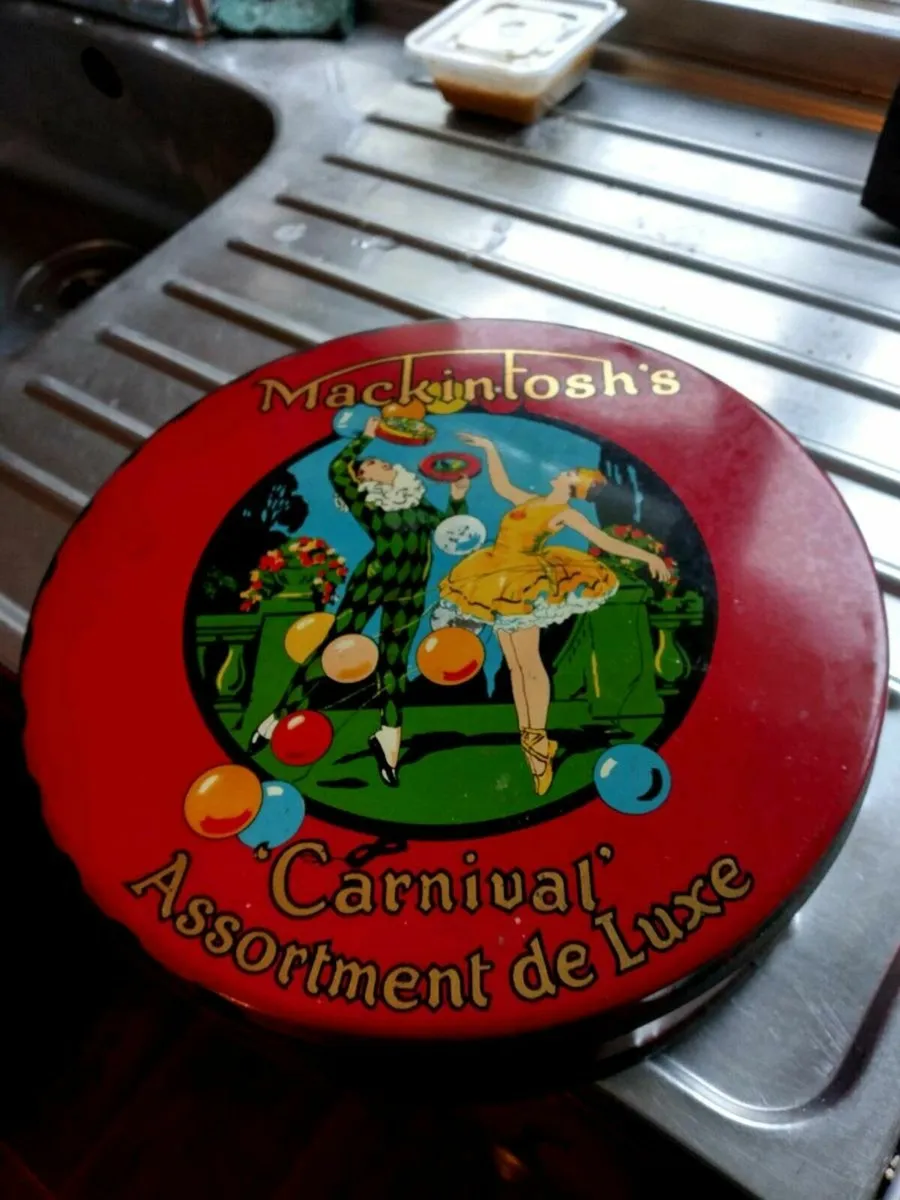 Antique Mackintosh's " Carnival" sweet Tin - Image 1