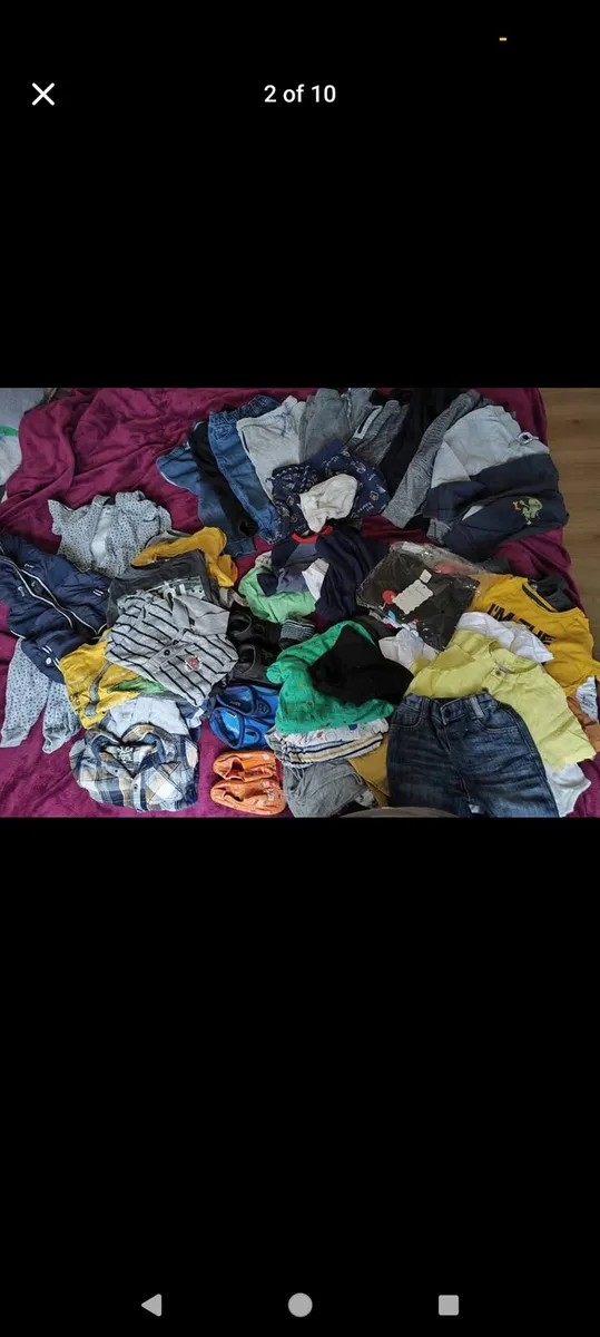 Baby boy 18-24 m clothes and shoes large bundle - Image 2