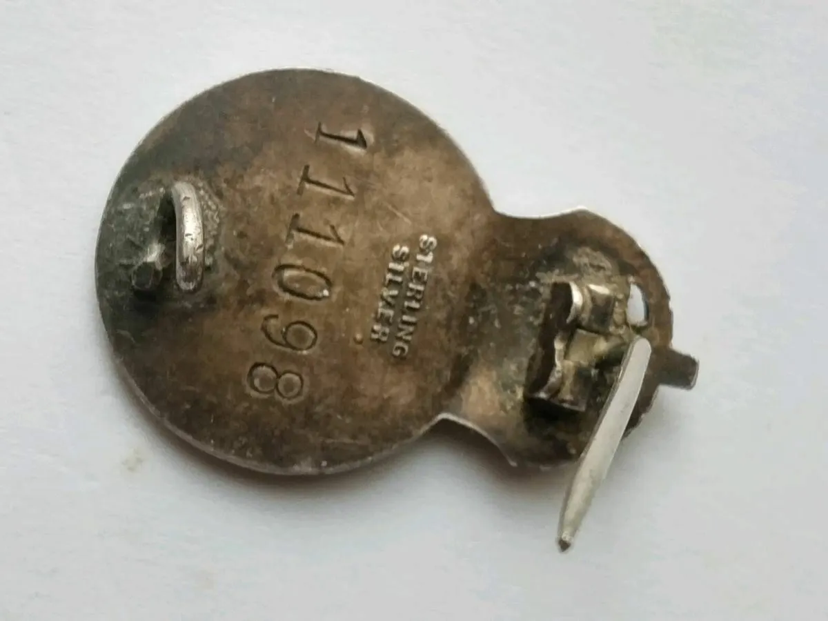 Antique WW2  AFS Badge - Image 2